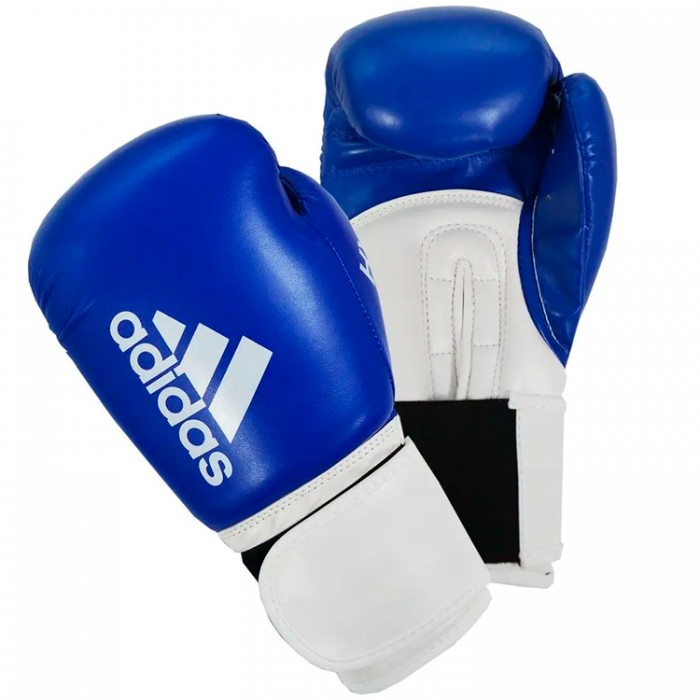 Перчатки для бокса Adidas Combat HYBRID 100 ADIH250-BLKBLU