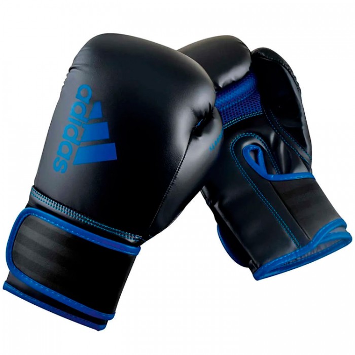 Manusi pentru box Adidas Combat HYBRID 100 ADIH80-BLKBLU