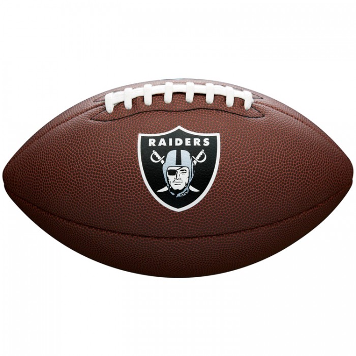Мяч для регби Wilson NFL Team Logo LV WTF1748XBLV