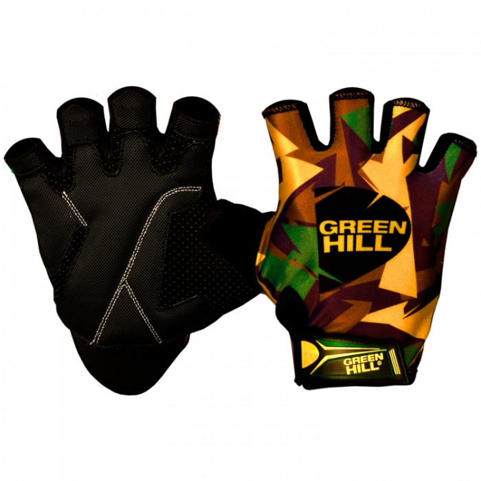 Перчатки для фитнеса Green Hill Camo GHFGS-6557-MC