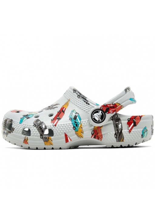 Шлепанцы Crocs Classic Race Cars Graphic