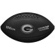 Minge pentru rugbi Wilson NFL BACKYARD LEGEND BLACK GB OF WF4015812XBOF