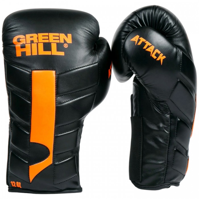 Перчатки для бокса Green Hill ATTACK BGAT-00006-BKOG - 2