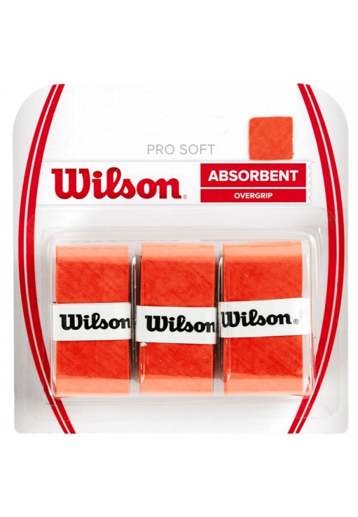 Banda pentru racheta 3 buc Wilson PRO SOFT OVERGRIP