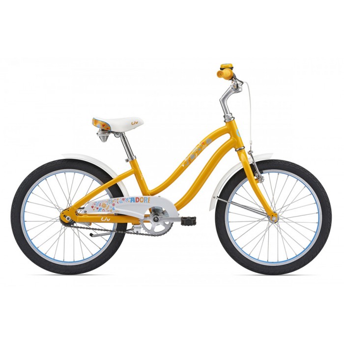 Велосипед для детей Giant Adore 20 Chrome Yellow 20 CHROME YELLOW
