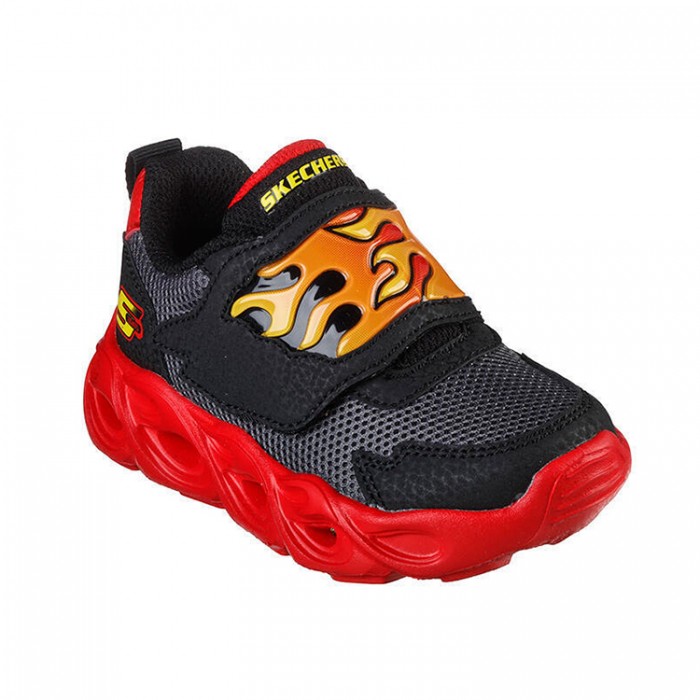 Кроссовки Skechers THERMO-FLASH - FLAME 400104N-BKRD - изображение №5