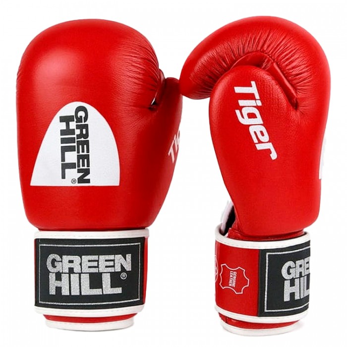 Manusi box Green Hill Boxing Gloves IBA BGT-2010IBA-RD