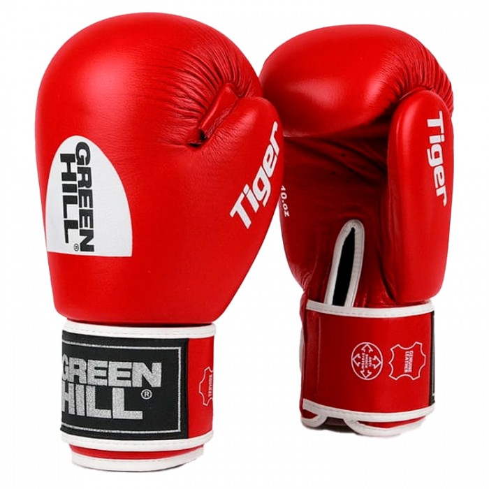 Manusi box Green Hill Boxing Gloves IBA BGT-2010IBA-RD - imagine №4