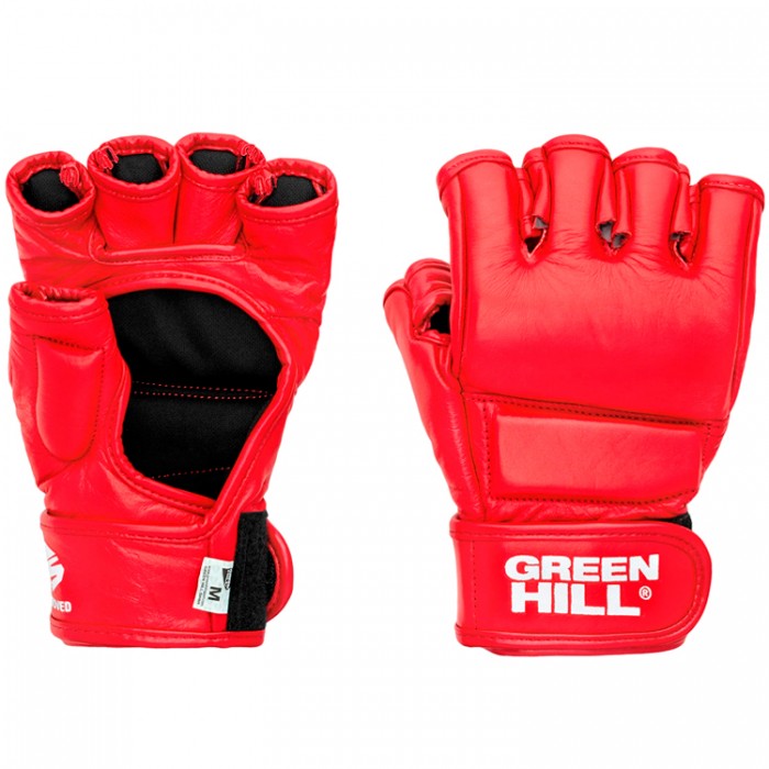 Перчатки для ММА Green Hill Combat Sambo MMC-0026FIAS-RD - 2