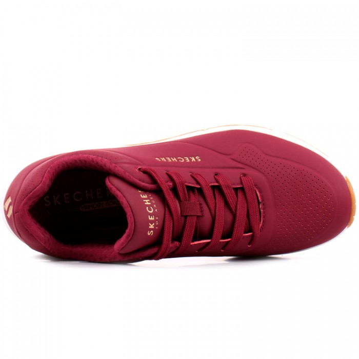 Кроссовки Skechers Uno 73690-BURG - изображение №3