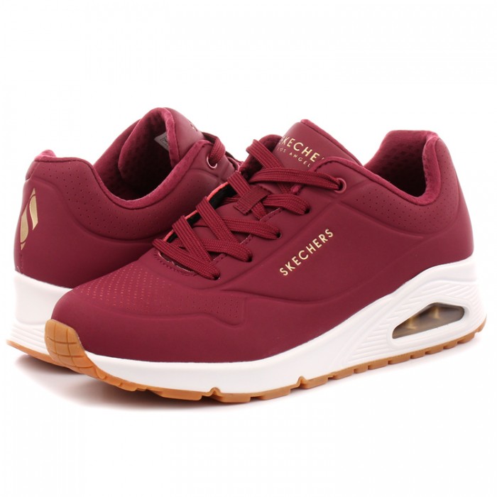 Кроссовки Skechers Uno 73690-BURG - изображение №5