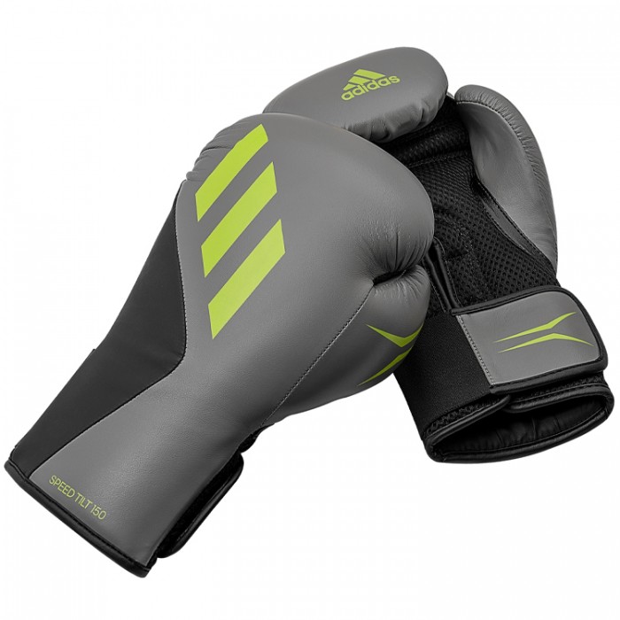 Перчатки для бокса Adidas Combat Speed tilt 150 ADIH75-GRYGRN - 2