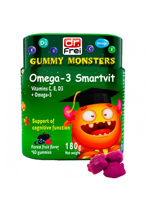 Vitamine Dr Frei GUMMY MONSTERS OMEGA-3 SMARTVIT