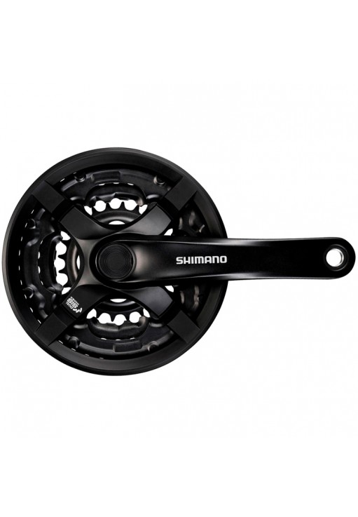 Шатуны SHIMANO TOURNEY FC-TY501, 42X34X24T, CRANK ARM 175MM, FOR REAR 6/7/8 SPEED