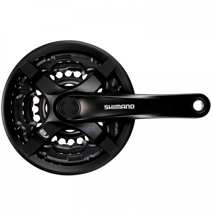 Шатуны SHIMANO TOURNEY FC-TY501, 42X34X24T, CRANK ARM 175MM, FOR REAR 6/7/8 SPEED EFCTY501E244CSB - 2