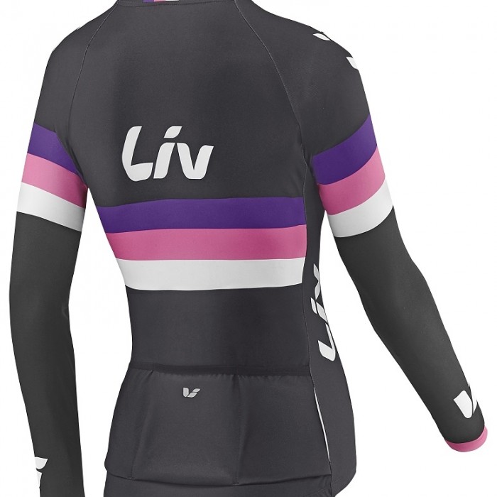 Джерси Giant SS BLACK/PURPLE/HOT PINK MD LIVRACEDAYSS - 2