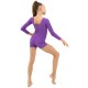 Купальник гимнастический Grace Dance Gymnastic leotard long sleeve with shorts 92472-VT1 - 3