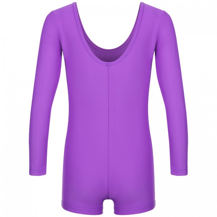 Купальник гимнастический Grace Dance Gymnastic leotard long sleeve with shorts 92472-VT1 - 4