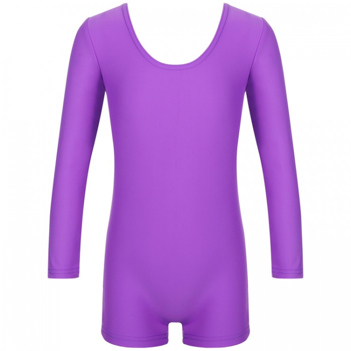 Купальник гимнастический Grace Dance Gymnastic leotard long sleeve with shorts 92472-VT1 - 5