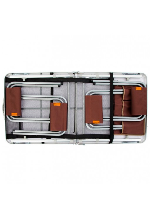 Set mobila 1 masa + 4 scaune Outventure Table+4 stools set