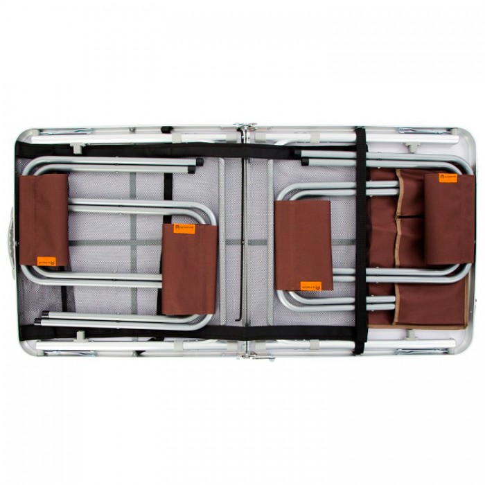 Set mobila 1 masa + 4 scaune Outventure Table+4 stools set IE418-T1 - 2