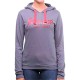 Hanorac Boxeur LADY HOODED SWEAT BXE-4660D-ANTRACITE