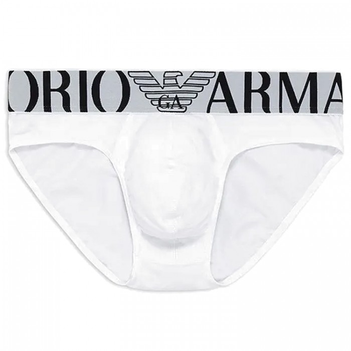 Lenjerie EA7 EMPORIO ARMANI KNIT BRIEF CC716-110814-WHITE - 3