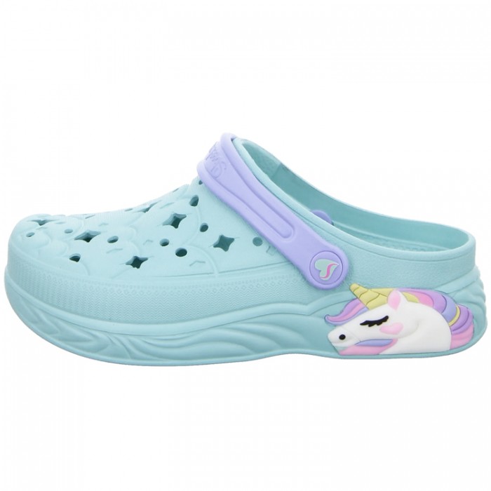 Шлепанцы Skechers UNICORN DREAMER 308400L-AQUA