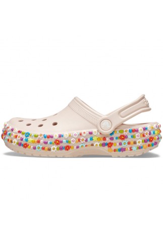 Slapi Crocs Classic Beaded Band Clog T