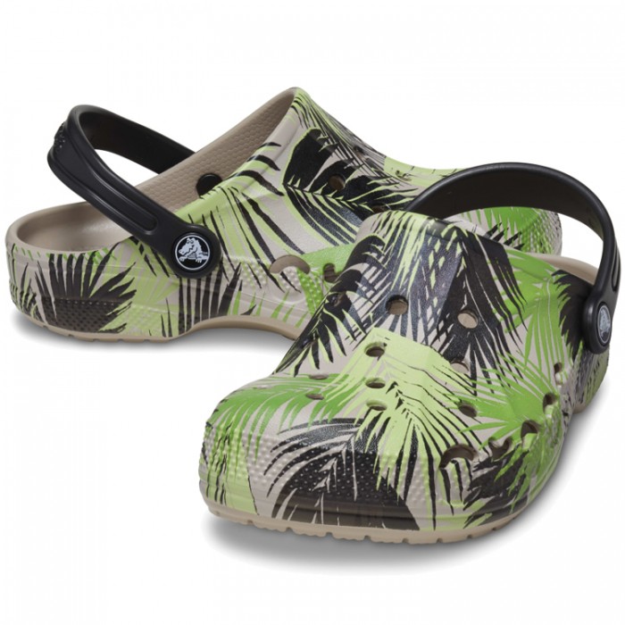 Slapi Crocs Baya Printed Clog K 2076572V9 - imagine №5