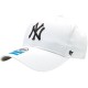 Кепка 47 Brand MLB New York Yankees Raised Basic MVP B-RAC17CTP-WH