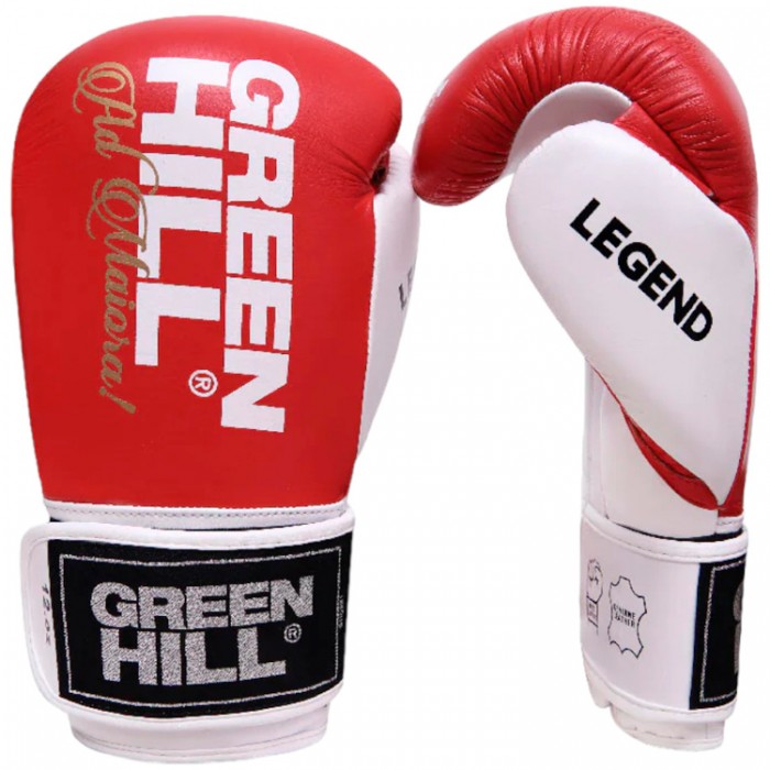 Перчатки для бокса Green Hill LEGEND BGLS-2246-RDWH