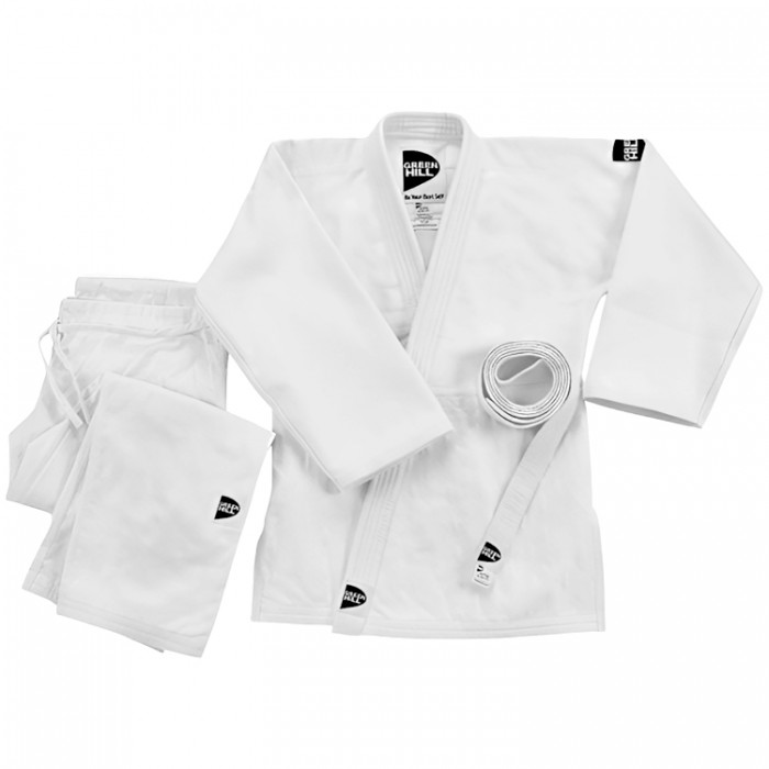 Кимоно для дзюдо Green Hill Judo Suit Semi Competition JSSCS-10370-WH - изображение №3