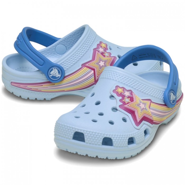 Slapi Crocs Classic Star Lights Clog T 211625-4WK - 5