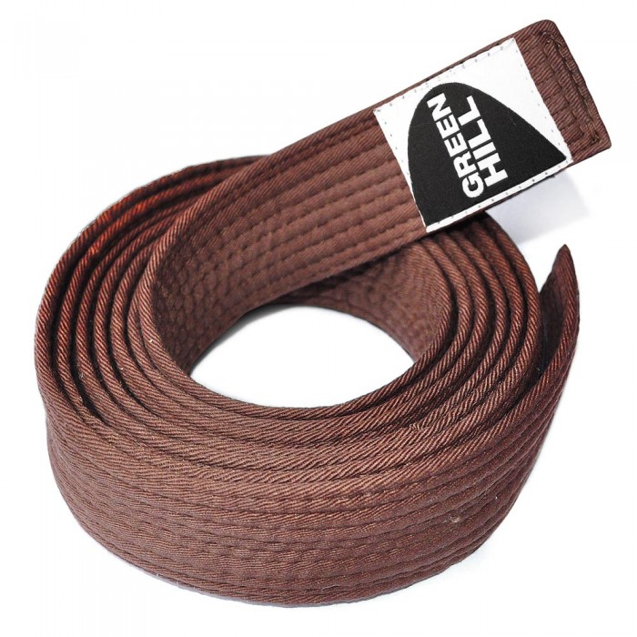 Пояс каратэ Green Hill Karate Belt KBO-1014-BROWN