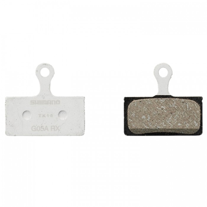Тормозные дисковые колодки SHIMANO RESIN PAD W/O FIN (G05A-RX) EBPG05ARXA