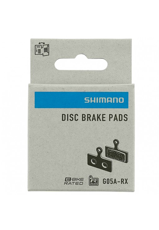 Тормозные дисковые колодки SHIMANO RESIN PAD W/O FIN (G05A-RX)
