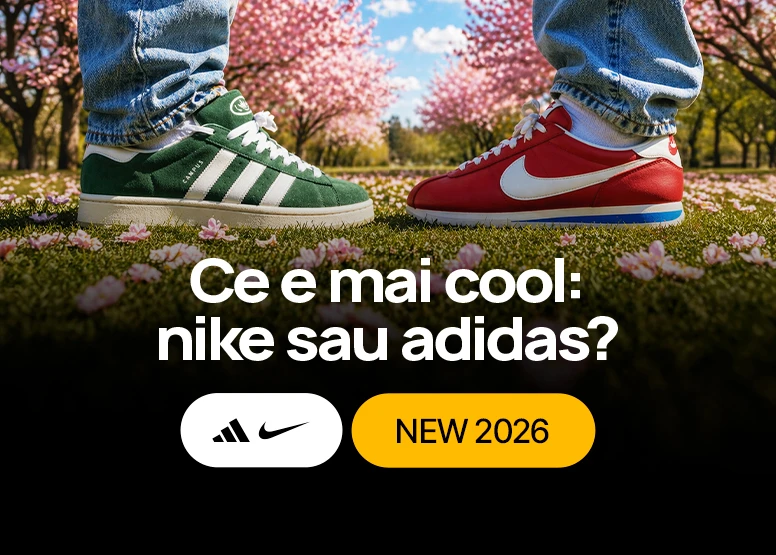 Ce e mai cool Nike sau Adidas? Sportul nu alege marca, tu alegi!