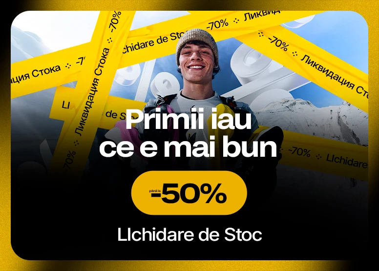 LICHIDARE DE STOC! PÂNĂ LA -70%!