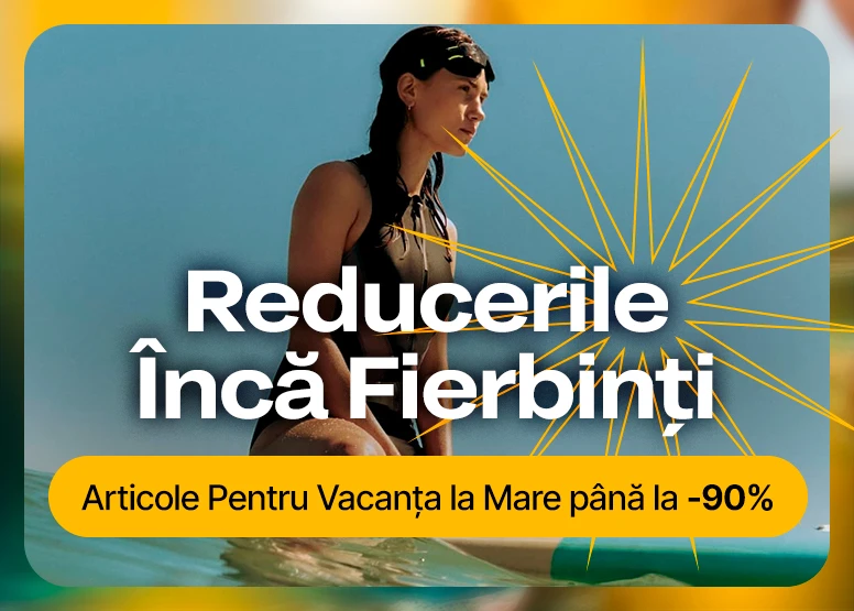 Reducerile încă Fierbinți - Articole pentru Vacanța la Mare până la -90%