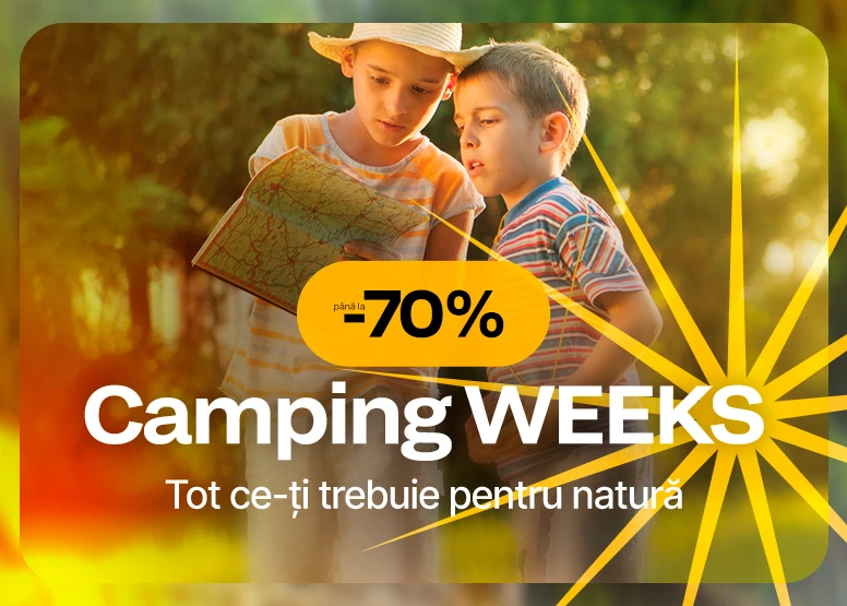 Camping weeks - Tot ce-ți trebuie pentru natură