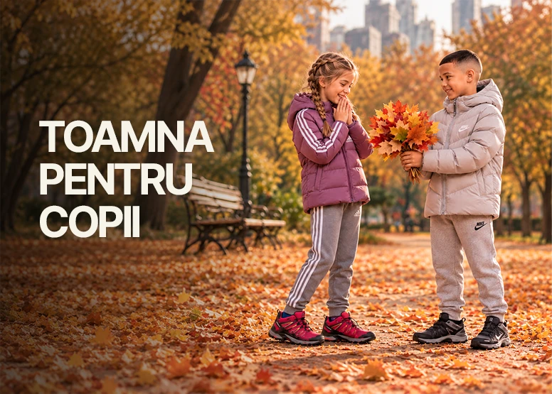 Colecția de toamnă pentru copii la Sportlandia — haine și încălțăminte