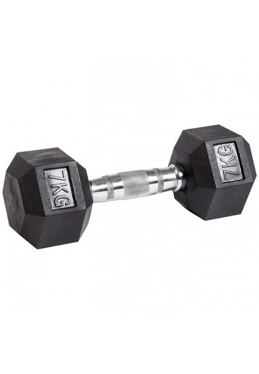 Gantera 7 kg SILAPRO Hexagonal ganter