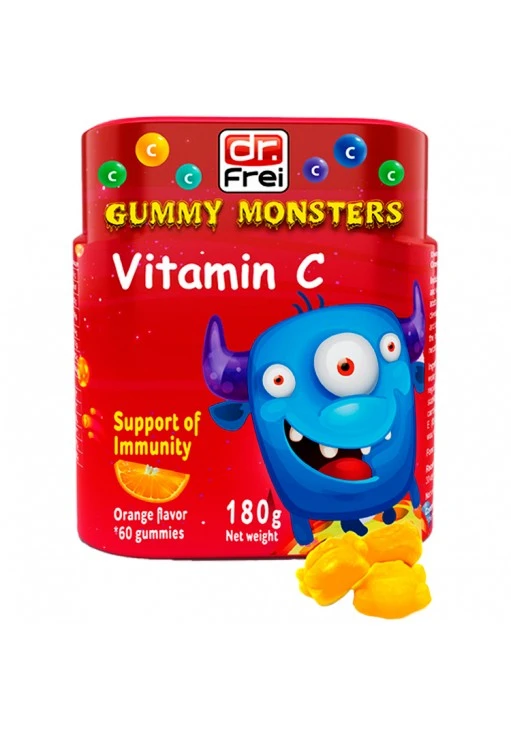 Витамины Dr Frei GUMMY MONSTERS VITAMIN C