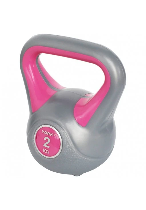Greutate 2 kg YORK Vinyl Kettlebell