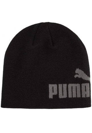 Шапка Puma Ess No 1 Logo Cuffless Beanie Jr Bl
