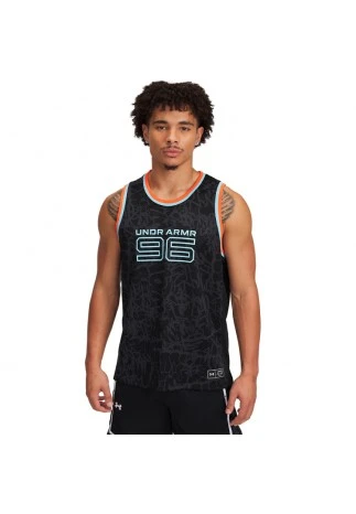 Maiou Under Armour Zone Pro Mesh Tank Printed