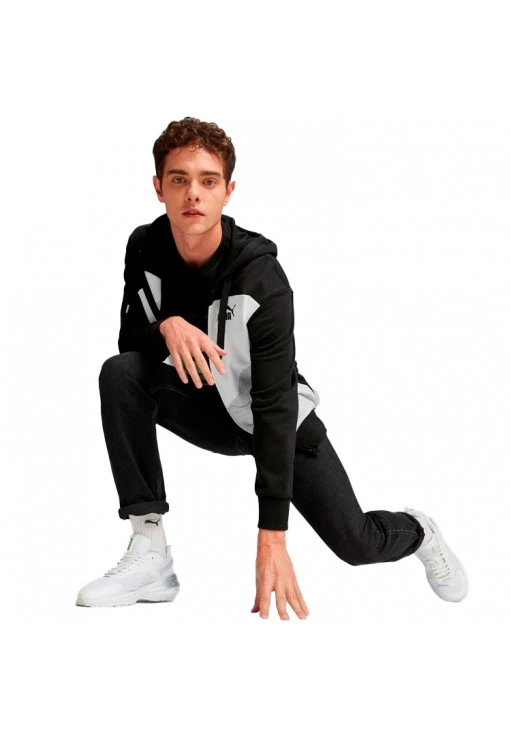 Hanorac Puma POWER Colorblock Full-Zip Hoodie TR