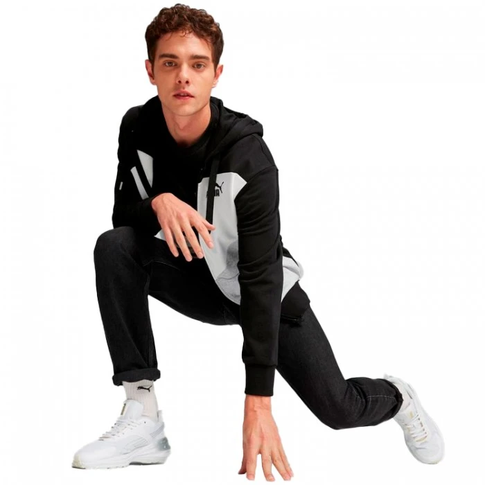 Hanorac Puma POWER Colorblock Full-Zip Hoodie TR - 2