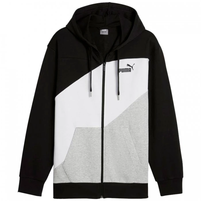Hanorac Puma POWER Colorblock Full-Zip Hoodie TR - 4